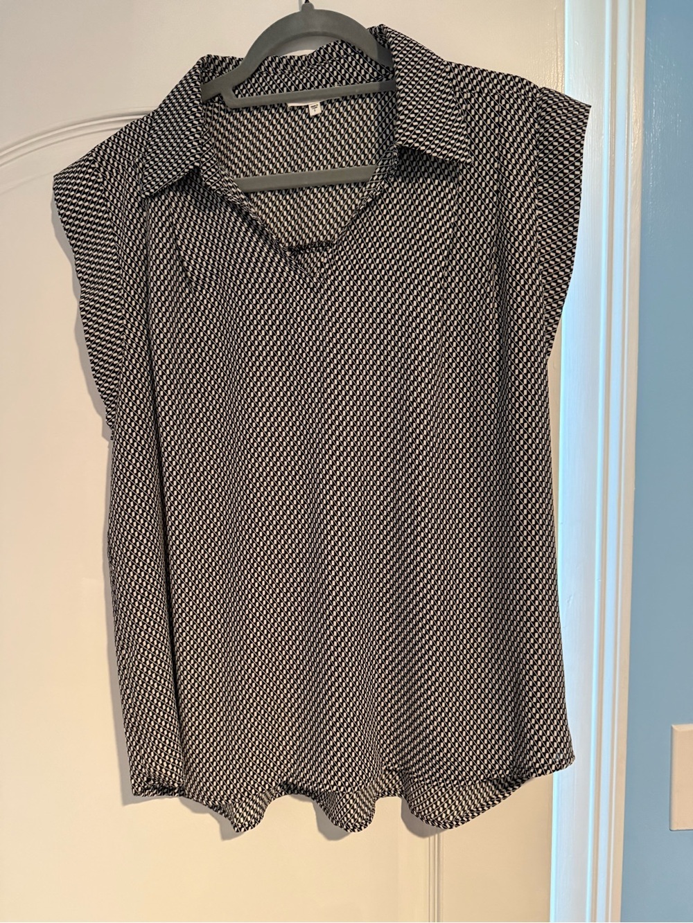 Pleione Black White Top Large